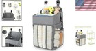 Gray Baby Diaper Stacker Organizer