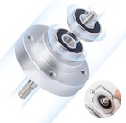 Quiet Hamster Running Wheel  Dual-bearing Acrylic Spinner  large Wide 