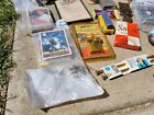 Nice Vintage Junk Drawer Lot Collectibles Toys Sport Cards  Tools Jewelry Box