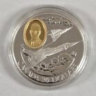 1996 Canada  20 Cf-105 Arrow 1oz  925 Silver Proof Gold Cameo Insert Box   Coa