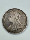 1895 United Kingdom Silver Crown Coin