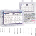 560pc Pop Rivets Assortment Kit Aluminum Blind Rivets 14size Blind Rivet