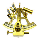 Nautical Kelvin   Hughes Vintage Brass Sextant Navigational Marine Maritime