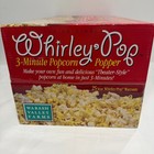 New In Sealed Box  Original Whirley Pop 3 Minute Stovetop Popcorn Popper