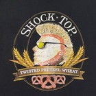 Shock Top Mens Shirt Black Size Small Beer Tee Short Sleeve 100  Cotton