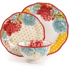 The Pioneer Woman Blossom Jubilee 12 Piece Dinnerware Set New In Box