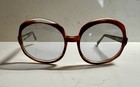 Vintage 70   s Italian Tortishell Lightly Tinted Sunglasses Made In Italy