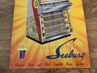 Seeburg Retro Jukebox Metal Advertisement Sign 1993 Select-o-matic Music Pub Bar