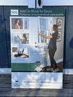 Odl White Cordless Add-on Blinds For Raised Frame Doorglass 23 75x37 75in Fit