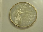 1967 Franklin Mint William Harrison  925 Sterling Silver Proof Coin - Medal