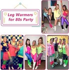 Leg Warmers Women 80s Cable Knit Leg Warmer Ballet Dance Figure Skating Yoga