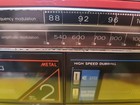 Vtg Sharp Qt-78 Boombox Stereo Double Cassette Tape Player Am fm Radio Read Disc