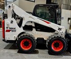 2023 Bobcat S740 Skid Steer 55  Bucket 654 Hours Heated Cab Brand New Tires