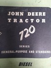 John Deere 720 Diesel Tractor General standard Operator Manual Om-r2057r Oem