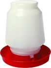 Miller Manufacturing Plastic Poultry Fountain Complete Waterer Red 1 Gallon