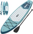 All-around Inflatable Upright Paddle Board10 6ft Extra Wide Non-slip Deck