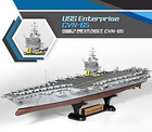 Academy Uss Enterprise Cvn-65 Aircraft Carrier Plastic Model Kits 1 600 Scale
