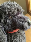 Vintage 1986 Avanti Baby Black Poodle Stuffed Animal Plush 11 