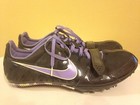 Nike Zoom Rival S Sprint Track Field Spikes 456811-653 Charcoal Gray Lavender 11