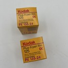 2 Expired Kodak Plus-x Pan 125 Film B w Prints Px 135-24 Sealed   Exp 2001