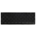 Rubber Stair Treads Waterproof Low Profile Non Slip Indoor outdoor Black 5 Set