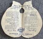Crack-a-jack Clothing   Tailoring Advertising Fold Out Danforth Mills Co C1915