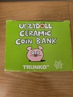Ugly Doll Pink Trunko Ceramic Coin Bank 2012
