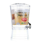 3 Gallon Mosaic Clear Acrylic Beverage Dispenser  Bpa-free Acrylic