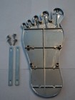 Barefoot Chrome Gas Pedal Cover With Hardware Classic Vintage Custom Hot Rod 