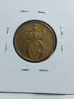 Vintage World Coin - Norway 2 Ore 1967