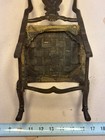 2 Antique Miniature Chairs Victorian Era Wooden Chairs Dolls House
