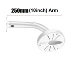Security Camera J Type Wall Mount Bracket Dome Universal 10 Inch Cctv Holder