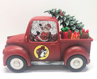 Buc-ee s Led Snow Globe Truck Christmas Santa Tree Musical Decoration