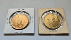 Lot Of 2 1939-1940 New York World s Fair Commemorative Tokens-coins  Uncirculatd