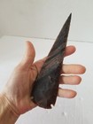 Arrowhead Flint 7 2  Spearhead Spear Point Knife Blade Nice Point Display Crafts
