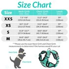 Rabbitgoo Pet Cat Harness Dog Adjustable Reflective Vest Escape Proof Green Xs