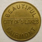 Fairmont  Minnesota Parking Token - Mn3280ab