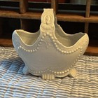 Antique Hand Painted With Gold Trim Basket Made In Germany