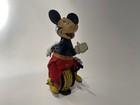 Extremely  rare  Vintage  mickey Mouse The Unicyclist  Wind-up Tin Toy   used 