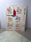 Vintage Mccall s  1882 Embroidery Transfer Pattern Uncut Factory Fold Tea Towels