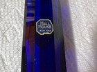 Antique Victorian Double End Cobalt Blue Glass Perfume Bottle