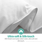 Apsmile Luxurious Feathers Down Full Queen Duvet Insert Comforter  White