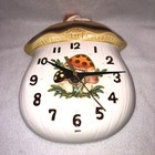 Vintage Merry Mushrooms Clock Sears Roebuck   Co 1977 Japan  works C Video 