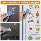 1set Car Sticker Remover Multipurpose Plastic Small Paint Automotive Film Applyi