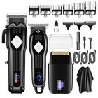 New  973 3 In 1 Professional Electric Hair Clipper Shaver Set Hair Trimmer Men s