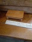 Vtg Dollhouse 1 12 Scale Miniature Wooden Living Room Furniture Coffee Table 4 