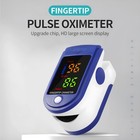 Led Fingertip Pulse Oximeter Blood Oxygen Spo2 Heart Rate Monitor Finger Clip