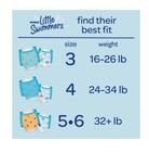 Huggies Little Swimmers Disposable Swim Diapers  Size 4  24-34 Lbs  18 Ct 