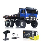 1 18 6x6 Flatbed Truck 2-speed Rc Rock Crawler Rtr Off-road Truck Cr18p Lights