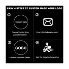 Led Logo Gobo Projector With Manual Zoom Dj Effect Light Including Free Custo   